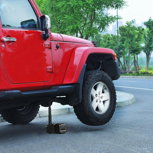 Electric Hydraulic Floor Jack 5 Ton DC 12V Car Jack Lift Tire Inflator Pump Tool - Image 7