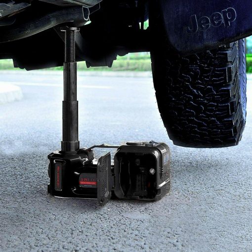 Electric Hydraulic Floor Jack 5 Ton DC 12V Car Jack Lift Tire Inflator Pump Tool - Image 9