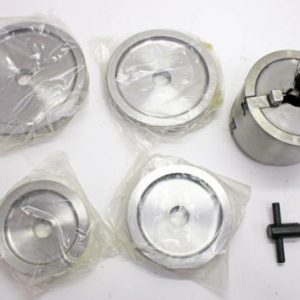 3-Jaw Double Chuck Kit fits 1" HD Arbor Shaft 4000 4100 Quick Ammco Brake Lathe