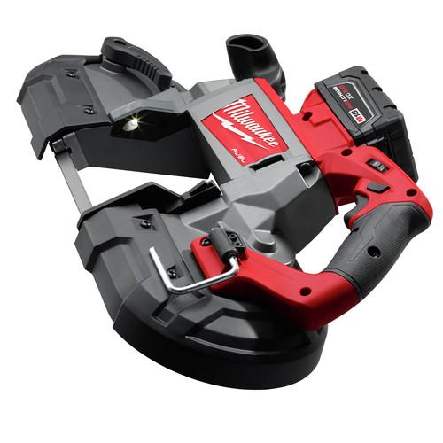 Milwaukee 2729-22 M18 FUEL Cordless Lithium-Ion Deep Cut Band Saw with 2 XC 5.0 Ah Batteries - Image 2