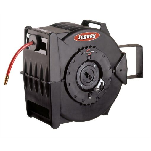 Legacy L8310 Levelwind Retrable Air Hose Reel 3/8 in. ID x 100 ft. hose