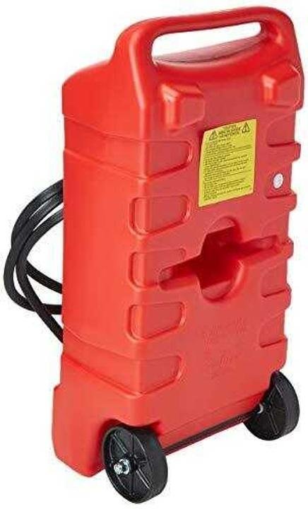 DuraMax Flo n* Go LE Fluid Transfer Pump and 14-Gallon Rolling Gas Can - Image 4