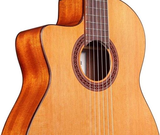 C5-CE Left-Handed Acoustic Electric Nylon String Classical Guitar - Image 5