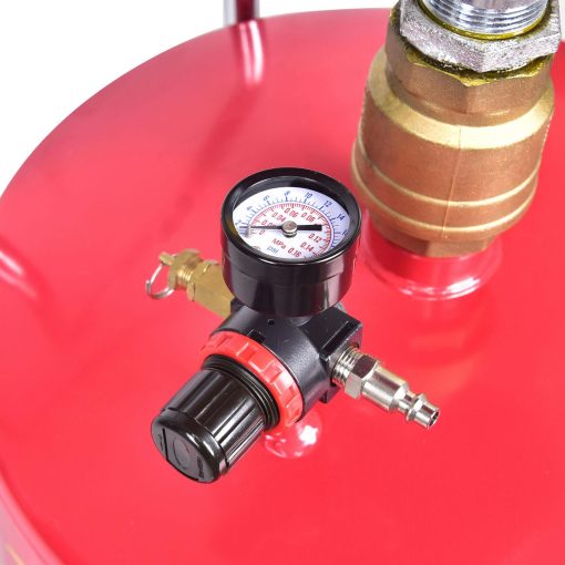 AAIN Pressurized Air Operated 18 Gallon Portable Industrial Fluid Oil Drain Tank - Image 3