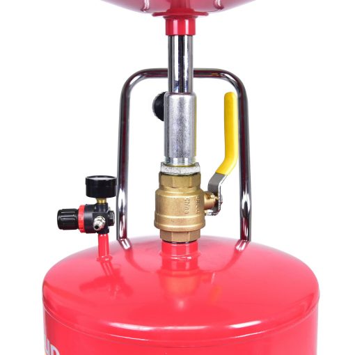 AAIN Pressurized Air Operated 18 Gallon Portable Industrial Fluid Oil Drain Tank - Image 6