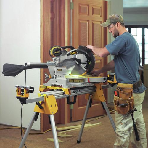 DEWALT 12 in. Double Bevel Sliding Compound Miter Saw - DWS780 - Image 29