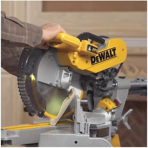 DEWALT 12 in. Double Bevel Sliding Compound Miter Saw - DWS780 - Image 9
