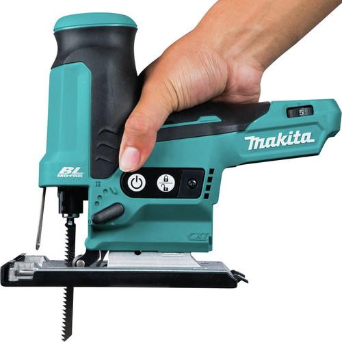 Makita 12V max CXT Lithium-Ion Brushless Barrel Grip Jig Saw, (Tool Only) - VJ05Z - Image 3