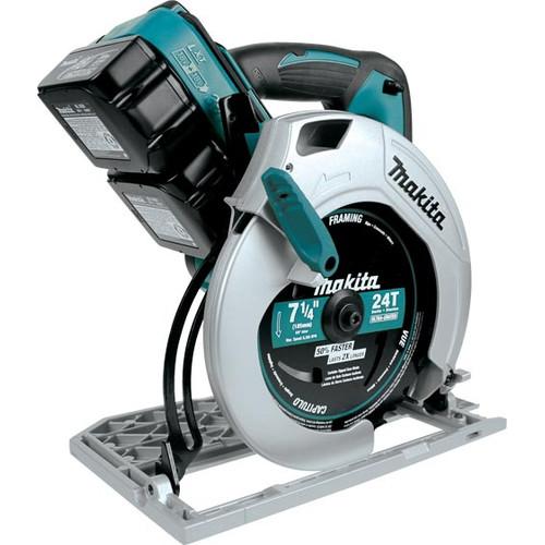 Makita 18V X2 (36V) LXT Cordless Cordless Lithium-Ion 7-1/4 in. Circular Saw (Tool Only) - XSH01Z - Image 2