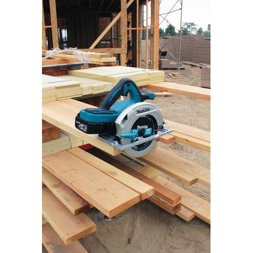Makita 18V X2 (36V) LXT Cordless Cordless Lithium-Ion 7-1/4 in. Circular Saw (Tool Only) - XSH01Z - Image 4