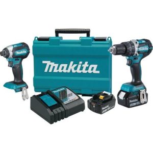 Makita 18V LXT BL Cordless Lithium-Ion 2-Piece Combo Kit (4.0 Ah) - XT269M