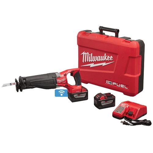 Factory Reconditioned Milwaukee 2721-82HD M18 FUEL SAWZALL Reciprocating Saw Kit with ONE-KEY Technology