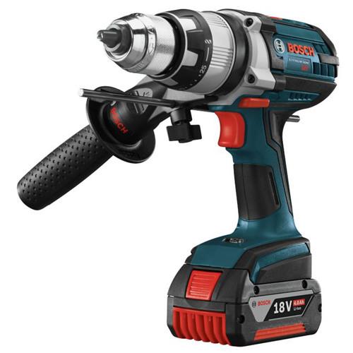 Factory Reconditioned Bosch 18V 4.0 Ah Cordless Lithium-Ion Brute Tough Hammer Drill and Hex Impact Driver Combo Kit - CLPK222-181-RT - Image 2
