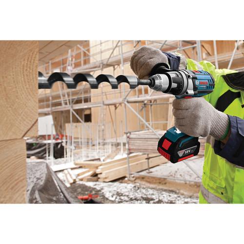 Factory Reconditioned Bosch 18V 4.0 Ah Cordless Lithium-Ion Brute Tough Hammer Drill and Hex Impact Driver Combo Kit - CLPK222-181-RT - Image 8