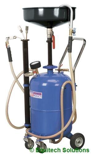 Sealey Mobile Oil Drainer 35 Litre Air Discharge with Probes New - AK456DX