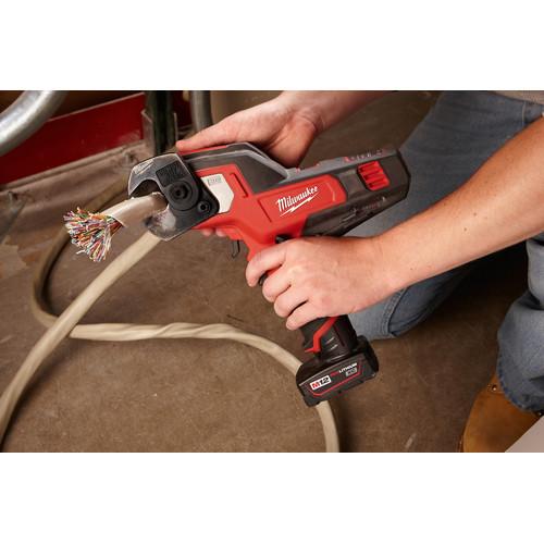 Milwaukee 2472-20 M12 12V Cordless Lithium-Ion 600 MCM Cable Cutter (Tool Only) - Image 7