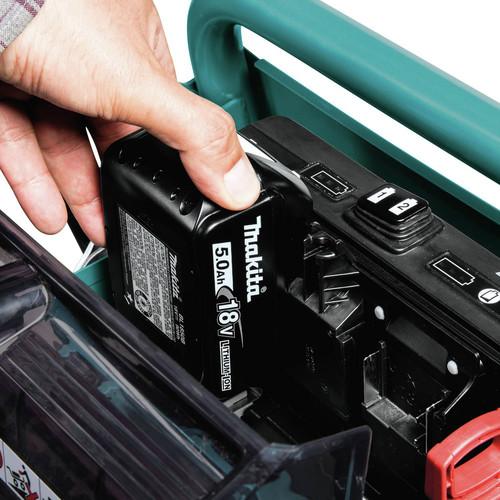 Makita 18V X2 LXT Brushless Cordless Power-Assisted Hand Truck-Wheelbarrow Kit with Bucket (5.0Ah) - XUC01PTX1 - Image 9