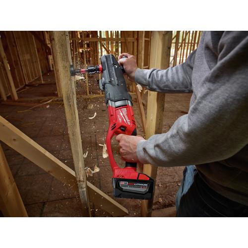 Milwaukee 2711-22HD M18 FUEL SUPER HAWG Lithium-Ion 1/2 in. Cordless Right Angle Drill Kit with QUIK-LOK (9 Ah) - Image 13