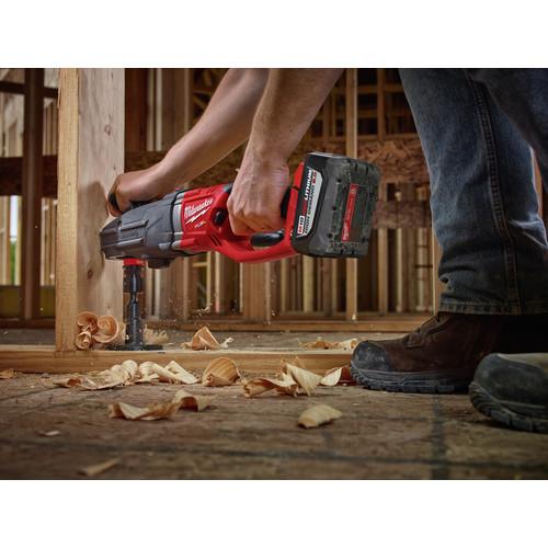 Milwaukee 2711-22HD M18 FUEL SUPER HAWG Lithium-Ion 1/2 in. Cordless Right Angle Drill Kit with QUIK-LOK (9 Ah) - Image 14