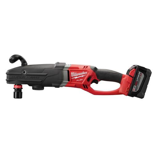 Milwaukee 2711-22HD M18 FUEL SUPER HAWG Lithium-Ion 1/2 in. Cordless Right Angle Drill Kit with QUIK-LOK (9 Ah) - Image 8