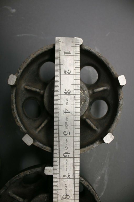 4 Piece Hubless Big Bore Truck Adapter Set Brake Lathe Large Bore Kit 3.75-5.125 - Image 4