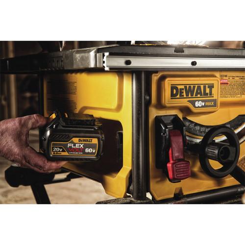 DEWALT 60V MAX FlexVolt Cordless Lithium-Ion 8-1/4 in. Table Saw Kit with Battery - DCS7485T1 - Image 19