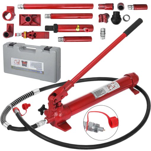 VEVOR 6/10/12/20 Ton Porta Power Hydraulic Jack Body Frame Repair Kit Lift Ram - Image 3