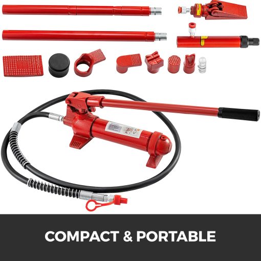 VEVOR 6/10/12/20 Ton Porta Power Hydraulic Jack Body Frame Repair Kit Lift Ram - Image 18