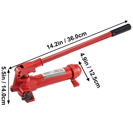 VEVOR 6/10/12/20 Ton Porta Power Hydraulic Jack Body Frame Repair Kit Lift Ram - Image 20