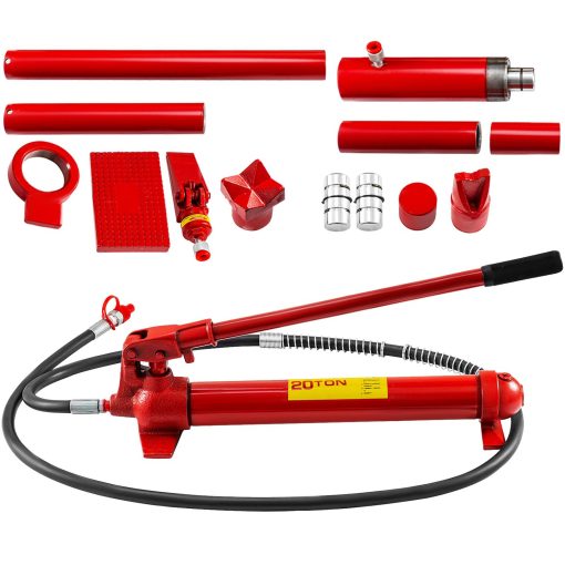 VEVOR 6/10/12/20 Ton Porta Power Hydraulic Jack Body Frame Repair Kit Lift Ram - Image 49