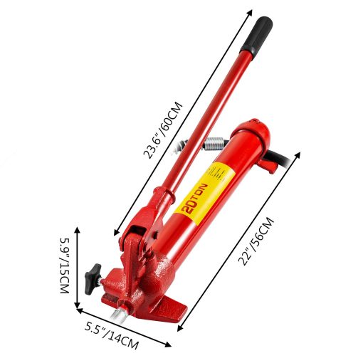 VEVOR 6/10/12/20 Ton Porta Power Hydraulic Jack Body Frame Repair Kit Lift Ram - Image 56