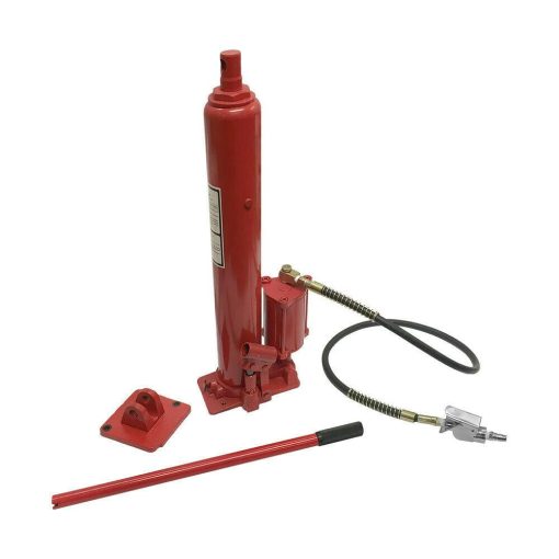 8 Ton Air Hydraulic Long Ram Jack Bottom Adapter Plate Cherry Crane Shop Engine - Image 2