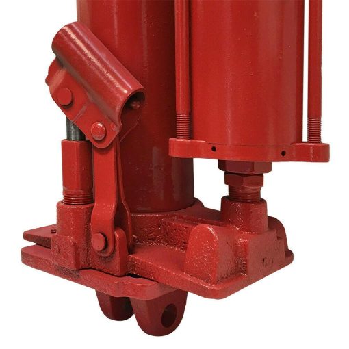 8 Ton Air Hydraulic Long Ram Jack Bottom Adapter Plate Cherry Crane Shop Engine - Image 3