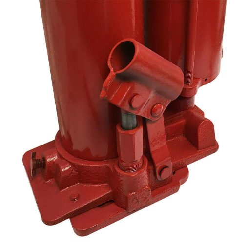 8 Ton Air Hydraulic Long Ram Jack Bottom Adapter Plate Cherry Crane Shop Engine - Image 6