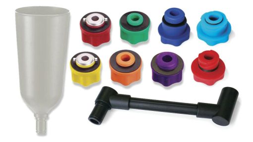 CTA Tools 10-Piece. Universal Oil Filling System Set with 2 Liter Funnel 7480