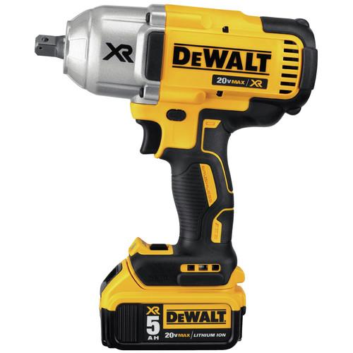 DEWALT 20V MAX XR Cordless Lithium-Ion 1/2 in. Brushless Detent Pin Impact Wrench with 2 Batteries - DCF899P2 - Image 2