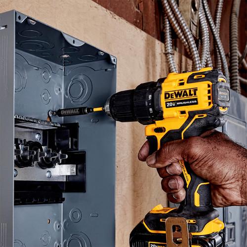 DEWALT ATOMIC 20V MAX Brushless Compact 1/2 in. Cordless Drill Driver Kit (1.5 Ah) - DCD708C2 - Image 5