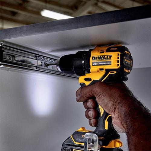 DEWALT ATOMIC 20V MAX Brushless Compact 1/2 in. Cordless Drill Driver Kit (1.5 Ah) - DCD708C2 - Image 6