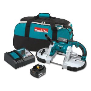 Makita 18V LXT 5.0 Ah Cordless Lithium-Ion Portable Band Saw Kit - XBP02TX