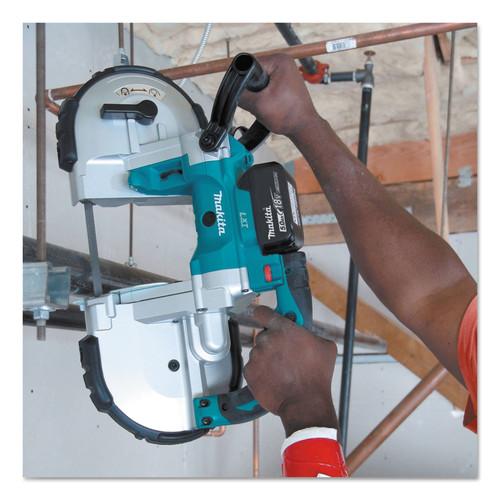 Makita 18V LXT 5.0 Ah Cordless Lithium-Ion Portable Band Saw Kit - XBP02TX - Image 3