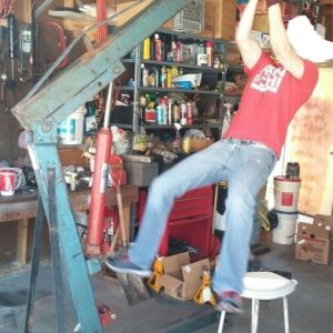 3 TON Unbranded Engine Hoist Crane Lift (Local Pickup Only)