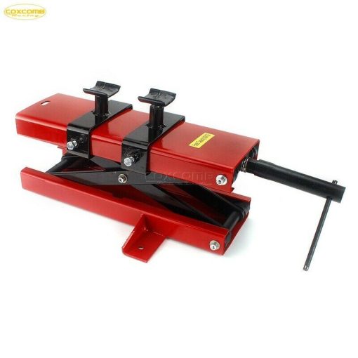 1100 LB Mini Scissor Motorcycle Center Scissor Lift Jack Hoist Stand Bikes ATVs - Image 12