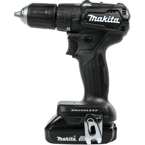 Makita 18V LXT Lithium-Ion Brushless Sub-Compact 1/2 in. Cordless Hammer Drill Driver Kit (2 Ah) - XPH11RB - Image 3