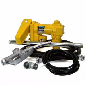12V Electric Pump Fuel Transfer 12V Diesel Oil Gasoline Kerosene Gas Nozzle