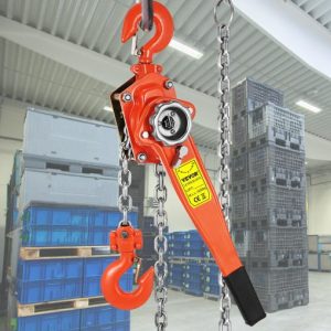 3Ton Chain Lever Block Hoist Come Along Puller Ratchet Type Lift 10' 6600LBS