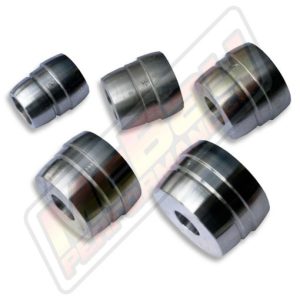 5-Piece Brake Lathe Double Ended Tapered Cone Adapter Set 1" Arbor Ammco 9232 USA