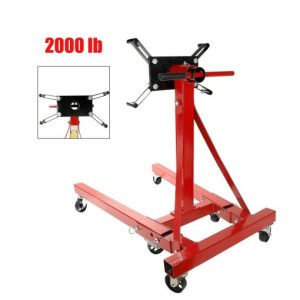 2000 LB Engine Stand | Folding Motor Hoist Dolly Mover Auto Repair Rebuild Jack