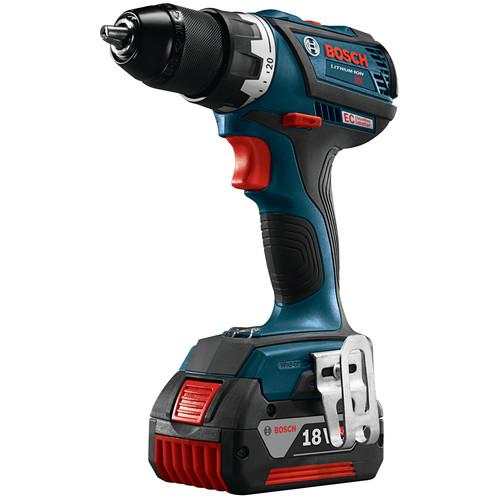 Factory Reconditioned Bosch 18V Lithium-Ion EC Brushless Compact Tough 1/2 in. Cordless Drill Driver Kit (4 Ah) - DDS183-01-RT - Image 3