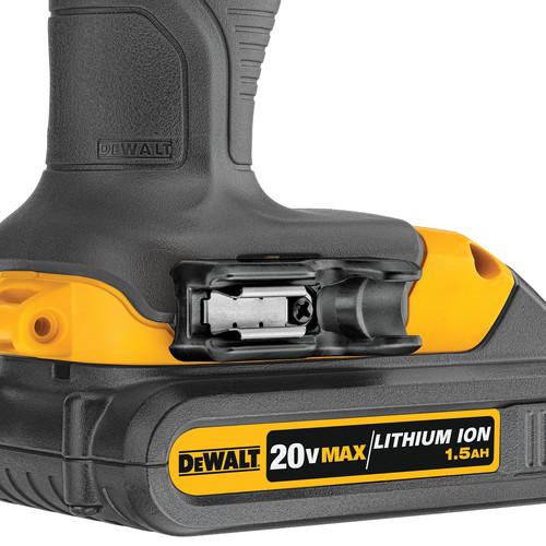DEWALT 20V MAX Lithium-Ion Compact 1/2 in. Cordless Drill Driver Kit (1.5 Ah) - DCD780C2 - Image 3