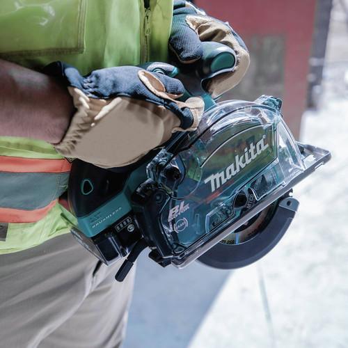 Makita 18V LXT Cordless Lithium-Ion 5-3/8 in. Metal Cutting Saw Kit with Electric Brake and Chip Collector (5 Ah) - XSC03T - Image 11